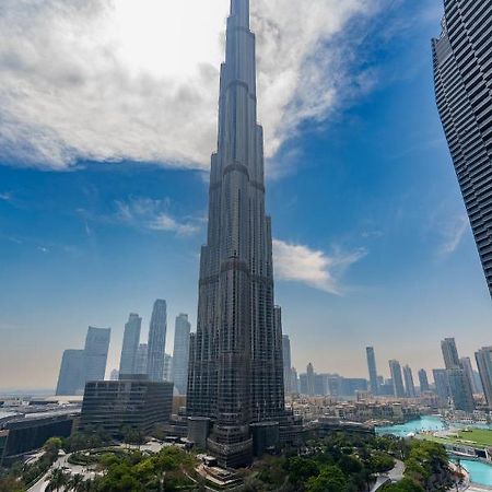 Prestige Living 1Br With Full Burj Khalifa View By Auberge Dubai Exterior foto